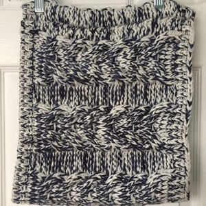 Gap woven cable knit infinity scarf